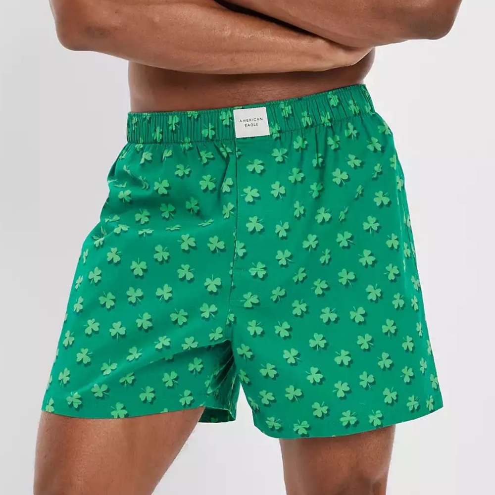 AEO Clover Stretch Boxer Short NWOT